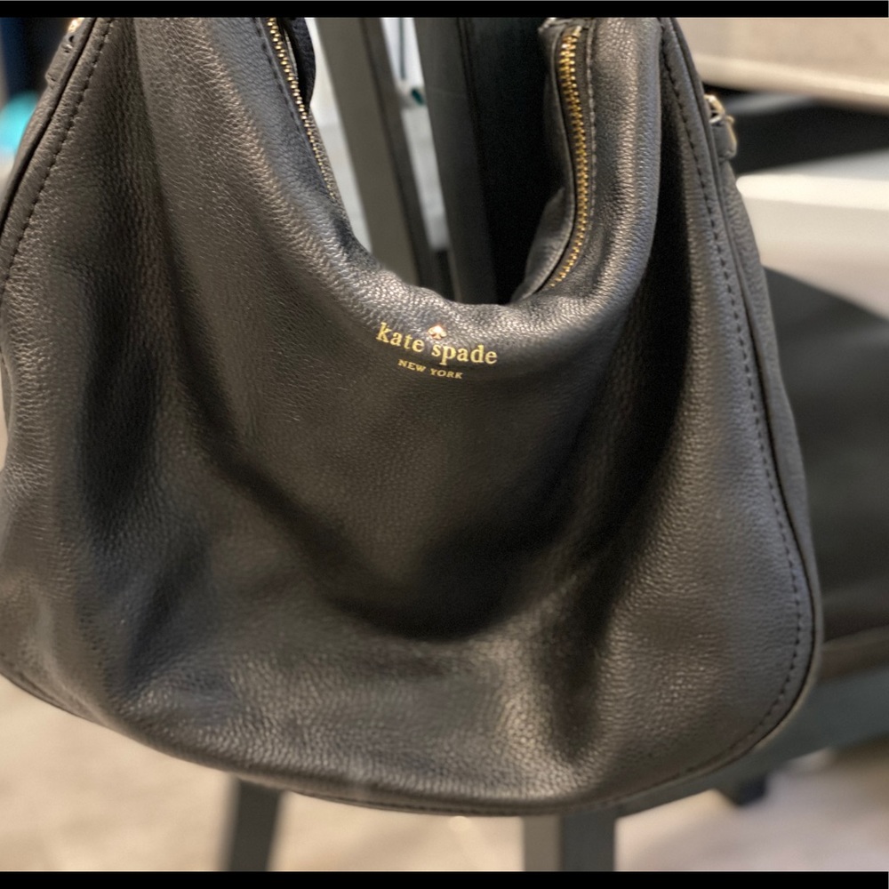 Kate Spade Black Tote - SOFT LEATHER